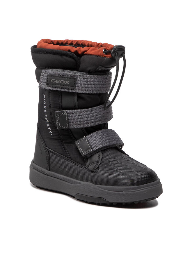 Geox Schneeschuhe Geox J Bunshee Pg B Abx B J26D8B 0FUME C9BN6 S Schwarz