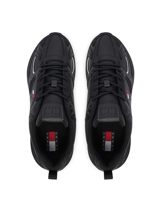 Tommy Jeans Sneakers Tommy Jeans Tommy Jeans Lth Runner EM0EM01776 Schwarz