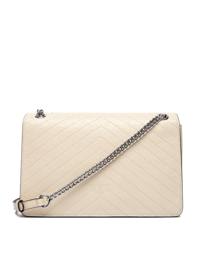 PINKO Handtasche PINKO Love One Light Classic AI 25-26 PLTT 106174 A2JC Beige