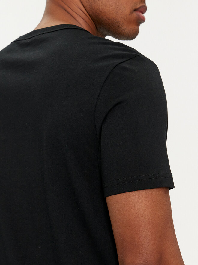 United Colors Of Benetton United Colors Of Benetton Marškinėliai 3I1XU100A Juoda Regular Fit