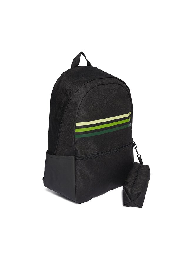 adidas Ruksak adidas Classic Horizontal 3-Stripes Backpack HY0743 Čierna