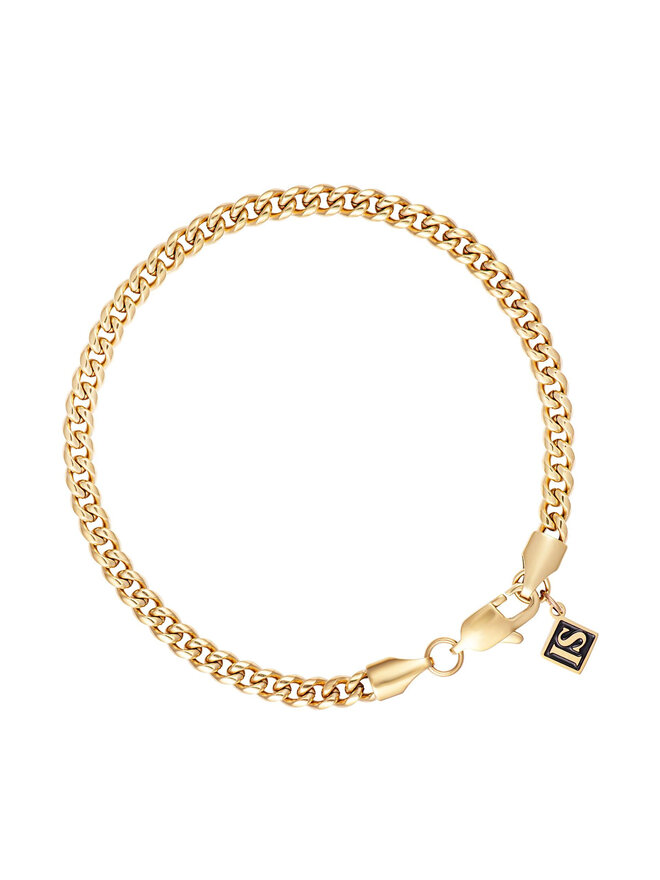 ICED STUFF Brățară ICED STUFF Miami Cuban Link Auriu
