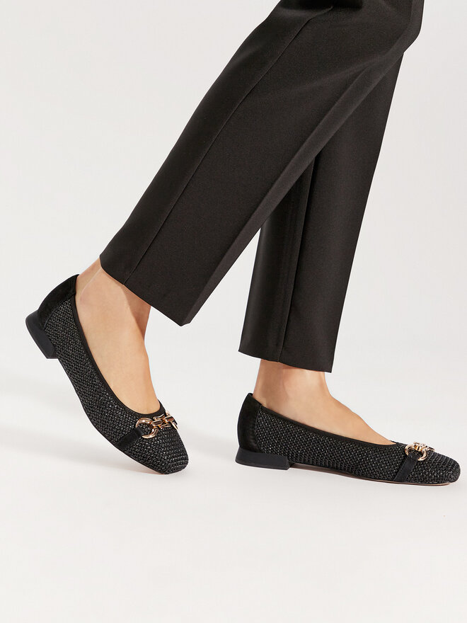 Caprice Ballerinas Caprice 9-22503-42 Schwarz