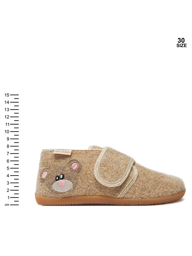 Naturino Papuci de casă Naturino Carillon 0014000627 Bej