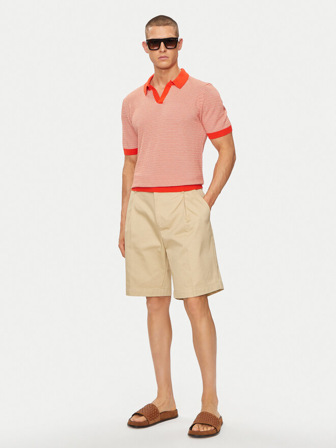 United Colors Of Benetton United Colors Of Benetton Pólóing 1094K3014 Piros Regular Fit
