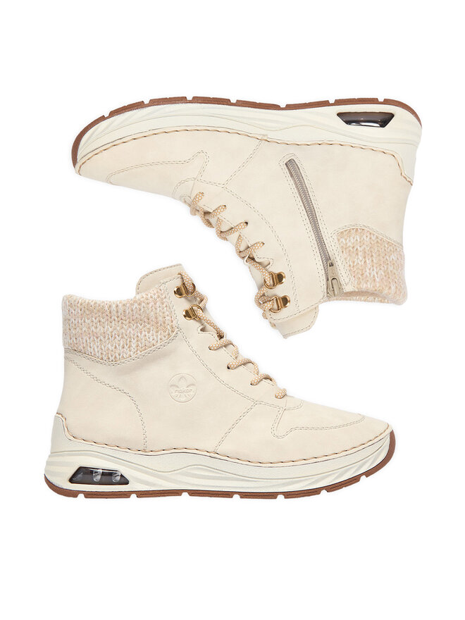 Rieker Schnürschuhe Rieker CEO-44555-60 Hellbeige