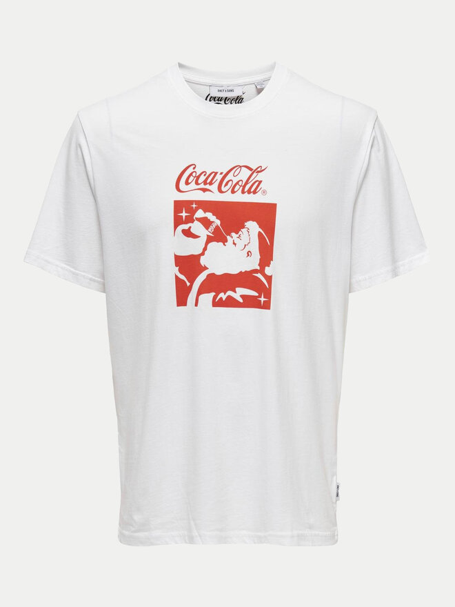 Only & Sons Only & Sons Camiseta 22030844 Blanco Regular Fit
