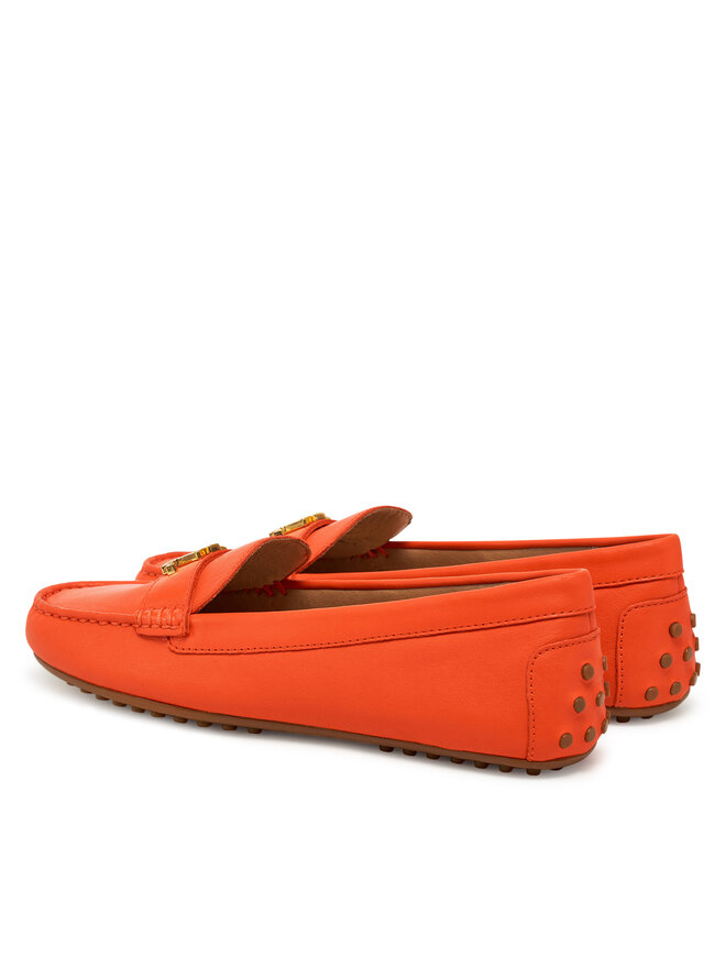 LAUREN RALPH LAUREN Mokasyny LAUREN RALPH LAUREN 802852847023 Pomarańczowy