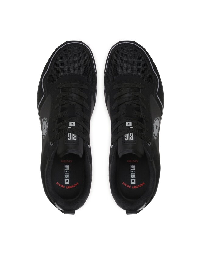 Big Star Shoes Сникърси Big Star Shoes LL274541 Черен