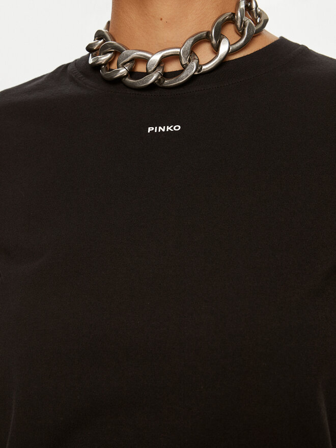 PINKO Pinko T-Shirt Basico 100373 A228 Μαύρο Regular Fit