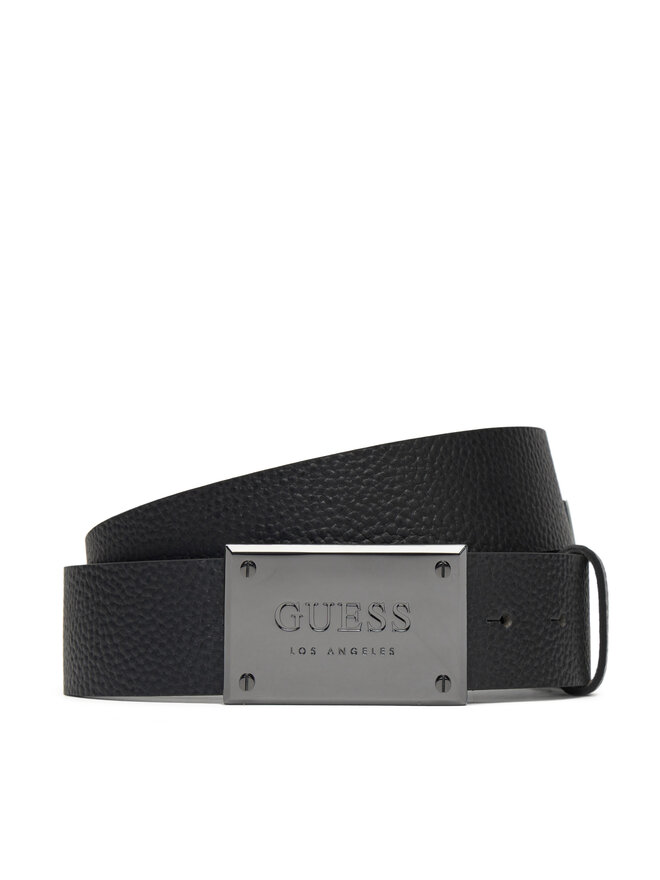 Guess Pasek Męski Guess BMGRTU P5140 Czarny