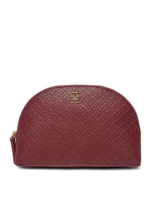 Tommy Hilfiger Kosmetyczka Tommy Hilfiger AW0AW17339 Bordowy