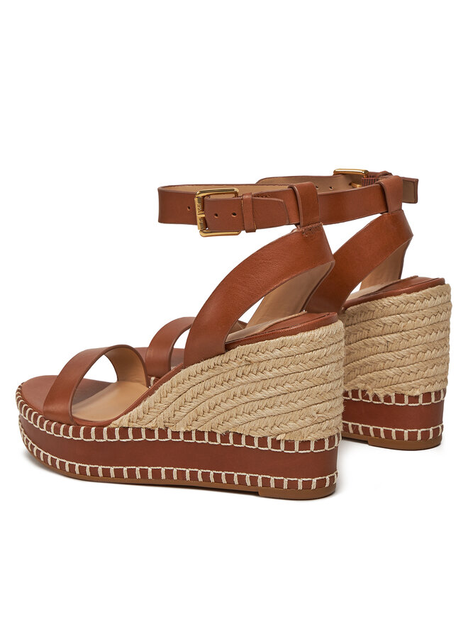 LAUREN RALPH LAUREN Espadryle LAUREN RALPH LAUREN 802940573002 Brązowy