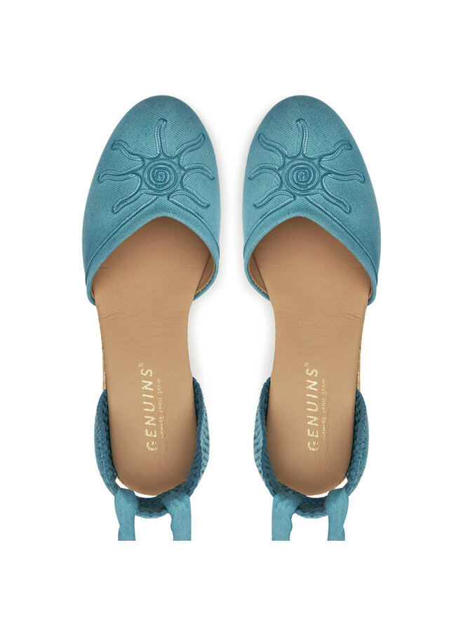 Genuins Espadrilky Genuins Vela Sunset G106496 Modrá