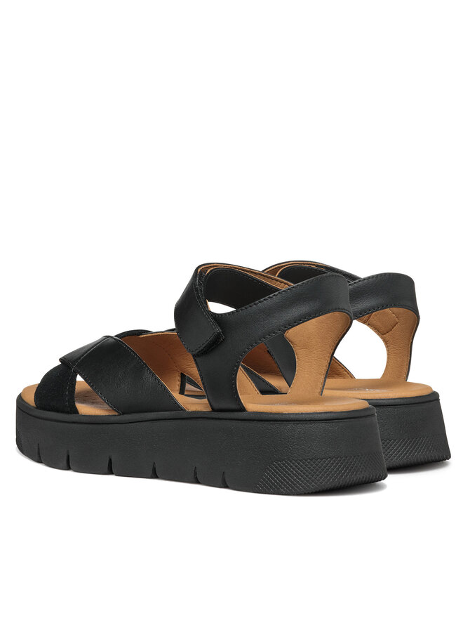 Geox Sandalen Geox D Dandra 40 D55SCB 05422 C9999 Schwarz
