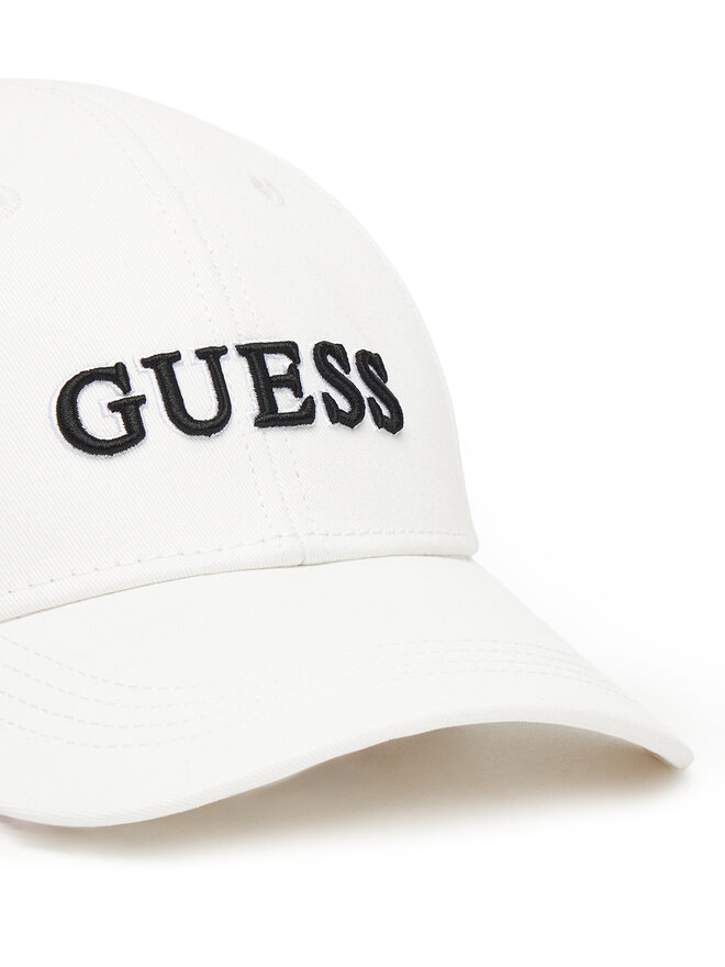 Guess Kepurė su snapeliu Guess AW5360 COT01 Balta