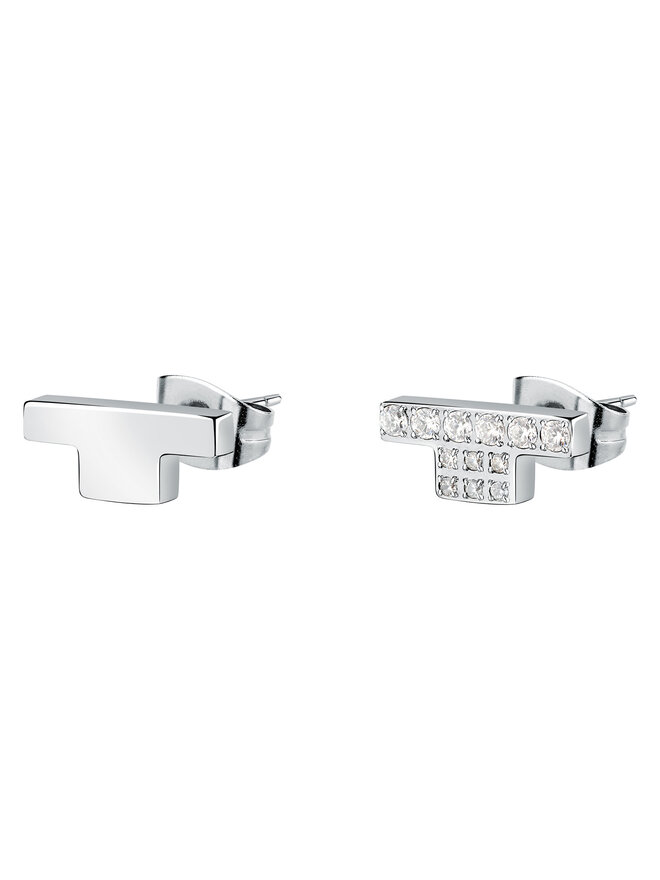 Trussardi Kolczyki Trussardi TJAXC36 Srebrny