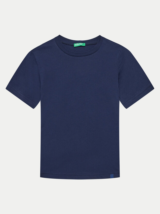 United Colors Of Benetton United Colors Of Benetton Póló 3I1XC109W Sötétkék Regular Fit