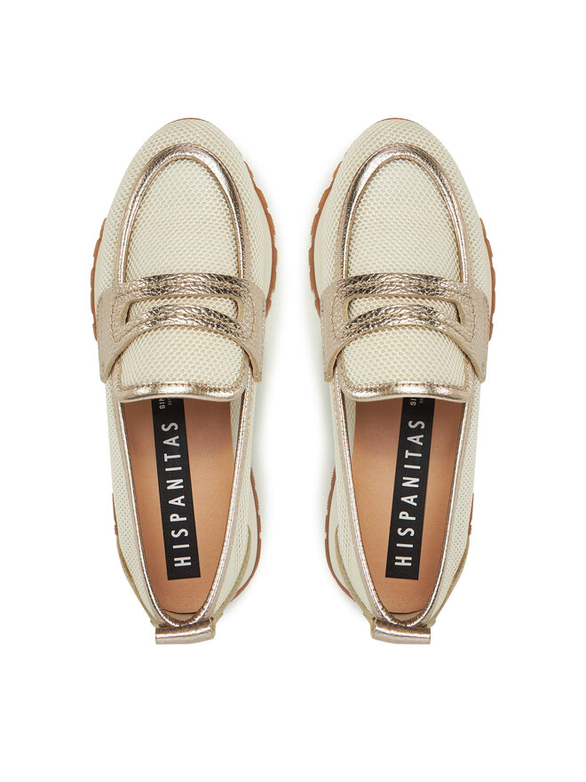 Hispanitas Halbschuhe Hispanitas HV254043 Écru