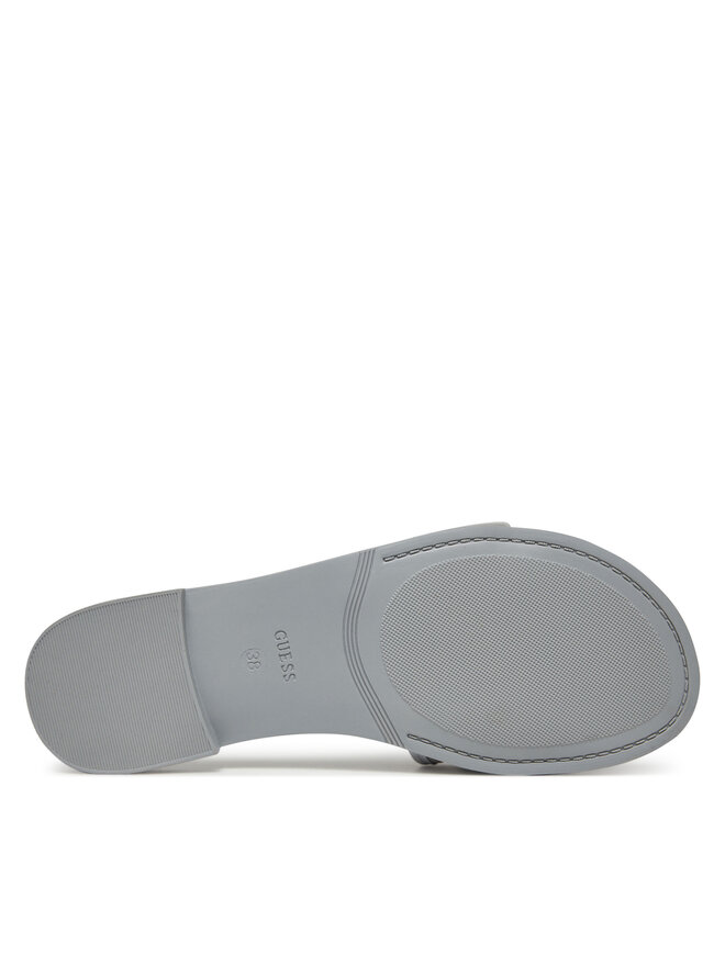 Guess Klapki Guess FLJELYLEL19 Srebrny
