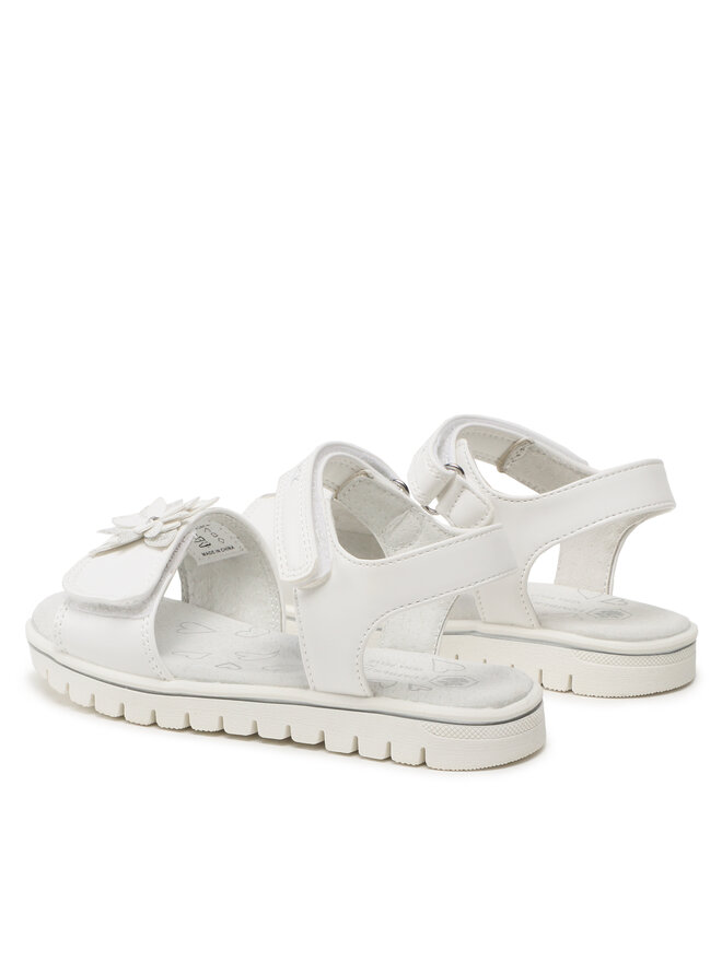 Lumberjack Sandalen Lumberjack SANDAL WITH FLOWER Weiß