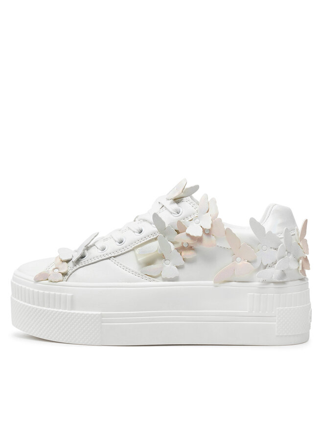 Buffalo Sneakers Buffalo Paired Butterfly 1636137 Alb