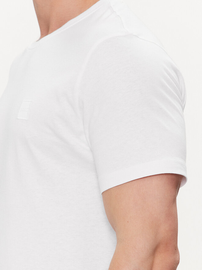 BOSS BOSS Camiseta Tales 50508584 Blanco Relaxed Fit
