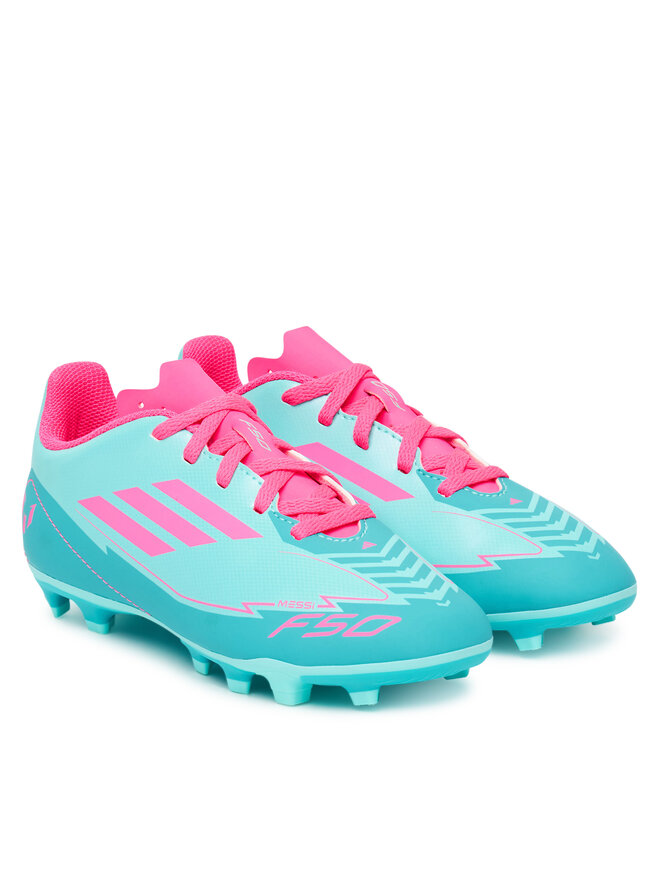 adidas Fußballschuhe adidas F50 Club Messi Firm/Multi-Ground IH0932 Türkisfarben