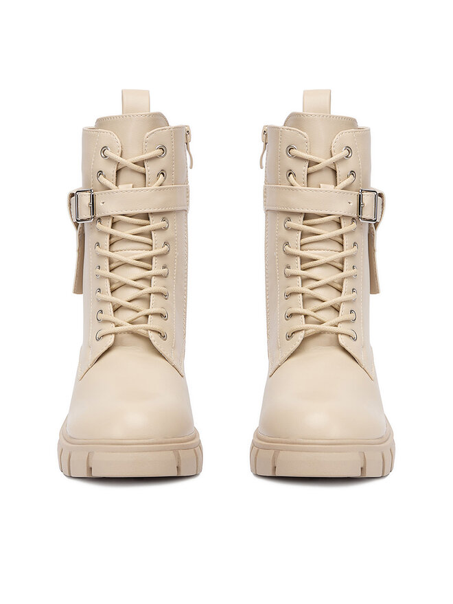 DeeZee Schnürschuhe DeeZee 17193-13 Beige