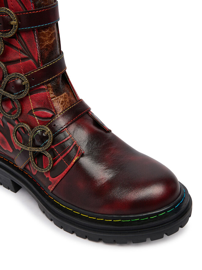 Laura Vita Stiefeletten Laura Vita Kandyo 36 Dunkelrot