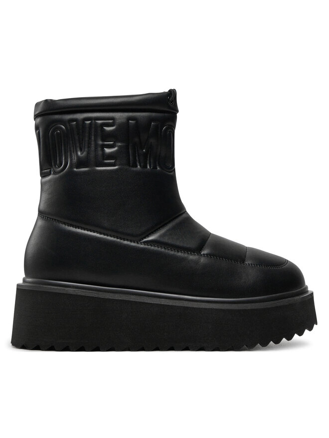 LOVE MOSCHINO Bokacsizma LOVE MOSCHINO JA24266I0LIE0000 Fekete