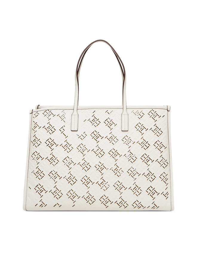 Tommy Hilfiger Bolso Tommy Hilfiger Th City AW0AW17501 Écru