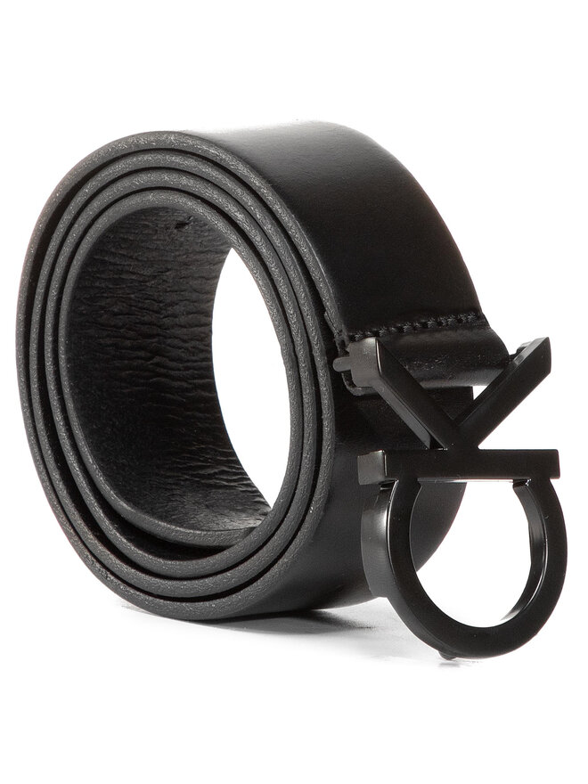 Calvin Klein Herrengürtel Calvin Klein 35mm Ck Buckle Belt K50K505792 Schwarz