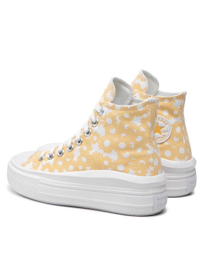 Converse Plátěnky Converse Chuck Taylor All Star Mowe Hi A01194C Žlutá