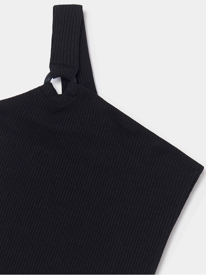 Mayoral Mayoral Top 6017 Črna Slim Fit