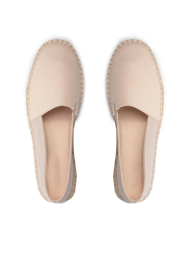 Calvin Klein Espadrilles Calvin Klein Espadrille He-Canvas HW0HW00738 Beige