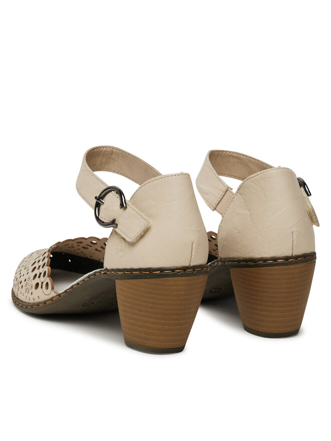 Rieker Halbschuhe Rieker 40902-60 Beige