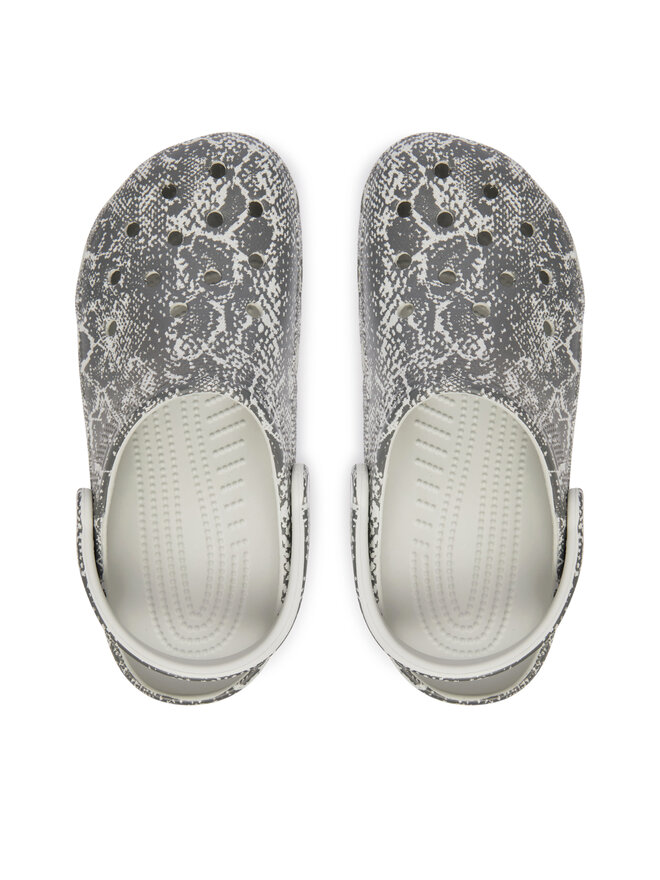 Crocs Шльопанці Crocs Classic Pop Animal 214153 Сірий