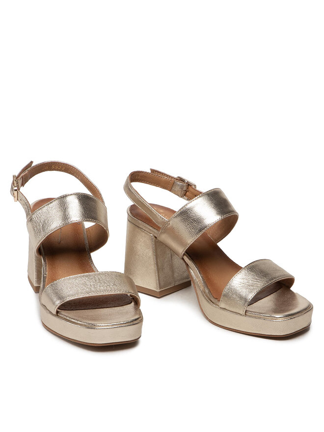 Maciejka Sandalen Maciejka 05522-25/00-1 Goldfarben