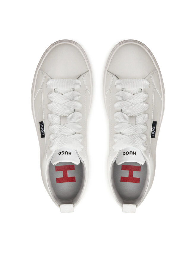 HUGO Sneakersy Hugo Morrie_Tenn 50523527 10263296 01 Bílá