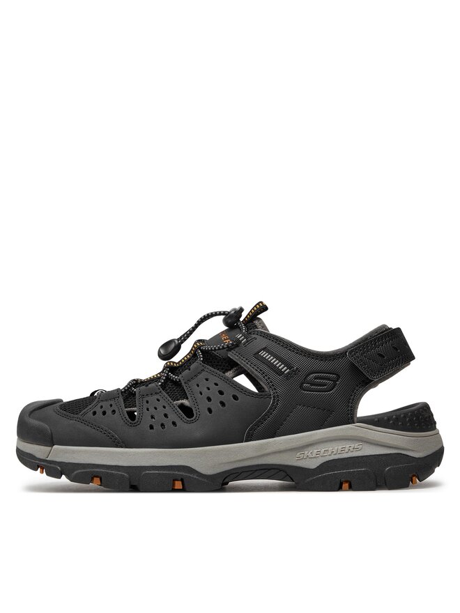Skechers Sandały Skechers Tresmen-Menard 205113/BLK Czarny
