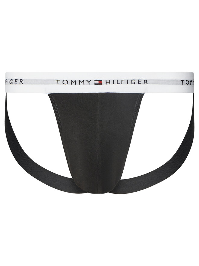 Tommy Hilfiger Tommy Hilfiger Σετ Σλιπ Jock Strap 3 τμχ. UM0UM03377 Μαύρο