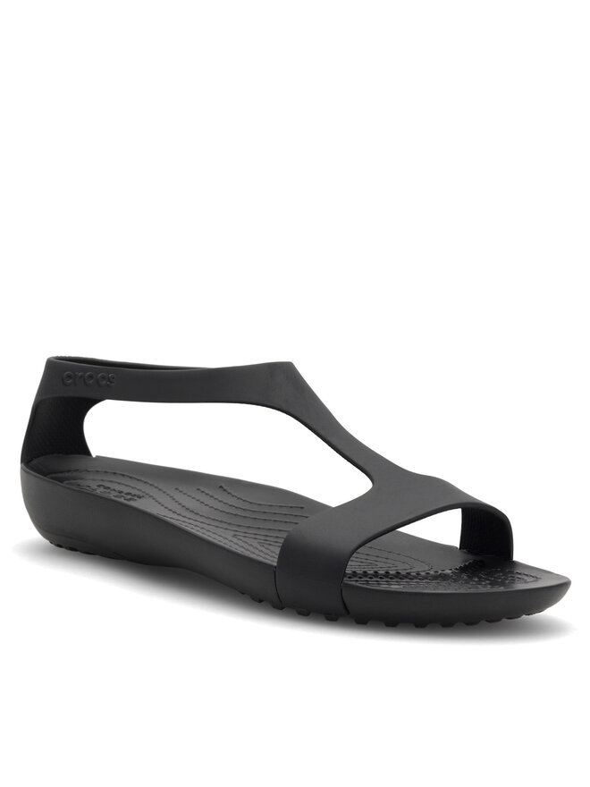 Crocs Sandały Crocs SERENA SANDAL 205469-060_ Czarny