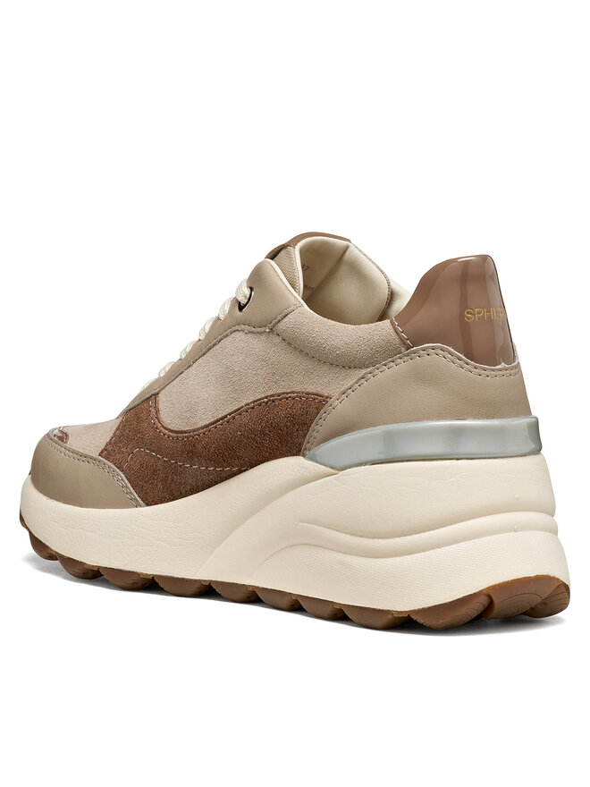 Geox Sneakers Geox D Spherica Ec13 D65WAB 2285 C5288 Beige