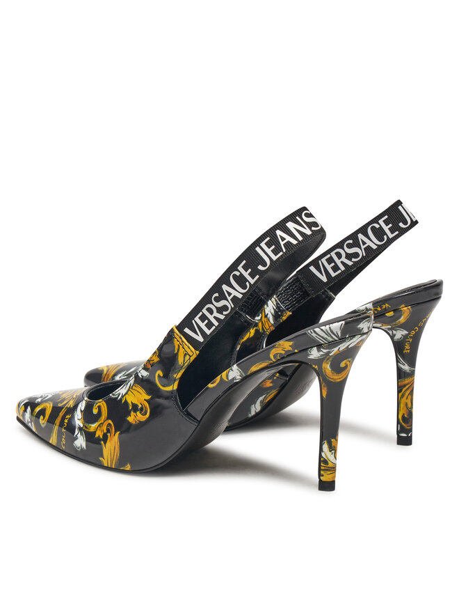 Versace Jeans Couture Туфлі на шпильці Versace Jeans Couture 78VA3S52 Чорний
