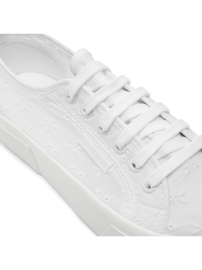 Superga Sneakers aus Stoff Superga Flower Sangallo 2740 S2148KW Weiß