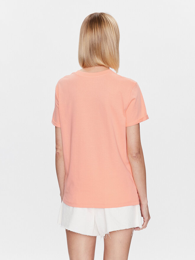 Roxy Roxy Marškinėliai Noon Ocean ERJZT05490 Oranžinė Regular Fit