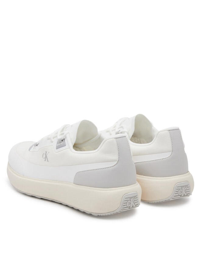 Calvin Klein Jeans Sneakersy Calvin Klein Jeans Athleisure Runner Tech Ripstop YM0YM01205 Biały