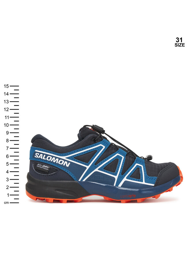Salomon Laufschuhe Salomon Speedcross Waterproof L47856700 Schwarz