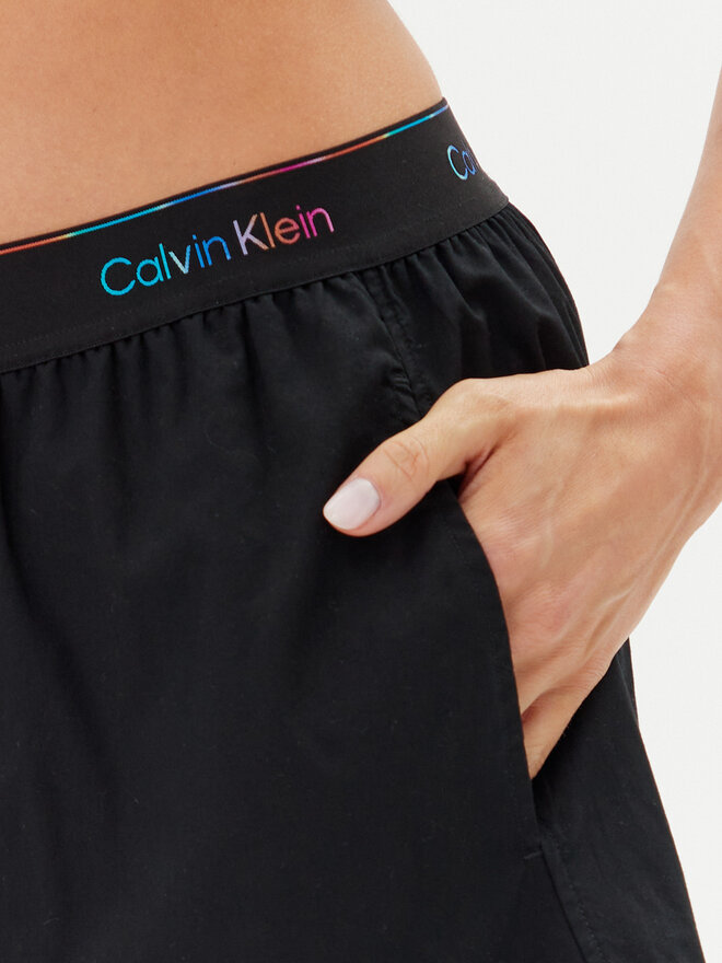 Calvin Klein Underwear Calvin Klein Underwear Pyjamashorts LV00QS7471 Schwarz Relaxed Fit